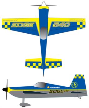 Extreme Flight Edge 540T Graphic Package